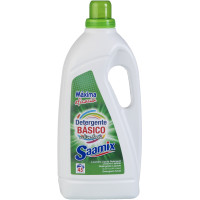 Saamix Basico šķidrais veļas mazgašanas līdzeklis ar svaigu smaržu baltai un krāsainai veļai 3L | Multum