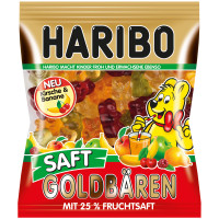 Haribo Saft-Golbaren želejas konfektes 160g | Multum