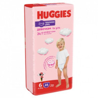 Huggies Pants Girl autiņbiksītes #6 15-25kg, 44gb | Multum