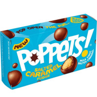 Poppets piena šokolādes konfektes ar sāļās karameles pildījumu 40g | Multum