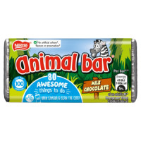 Animal Bar piena šokolāde 19g | Multum