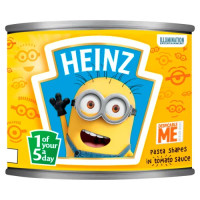 Heinz Despicable Me Minions makaroni tomātu mērcē 205g | Multum