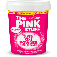 THE PINK STUFF pulveris traipu tīrīšanai krāsainai veļai 1kg | Multum