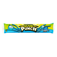 Sour Punch želejas konfektes ar zilo aveņu garšu 57g | Multum