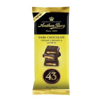 Anthon Berg tumšā šokolāde, pildīta ar karameli un Licor 43* liķieri 90g | Multum