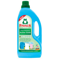 Frosch efektīvs stipras iedarbības šķidrais veļas mazgāšanas līdzeklis ar sodu 1.5L | Multum