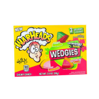 Warheads Wedgies skābās želejas konfektes 99g | Multum