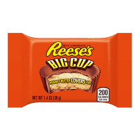 Reeses Big Cup zemesriekstu sviesta - šokolādes batoniņš 39g | Multum