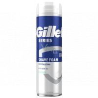 Gillette skūšanās putas ar zaļās tējas ekstraktu jutīgai ādai 250ml | Multum