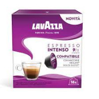 Lavazza Espresso Intenso Dolce Gusto kafijas kapsulas (16) 128g | Multum