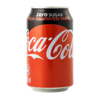 Coca Cola Zero gāzēts dzēriens 330ml | Multum