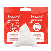 Hupple mitrās salvetes zobu tīrīšanai suņiem 2gab | Multum