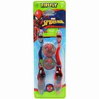 Firefly Spiderman komplekts - zobu birstes ar vāciņiem 2gab | Multum