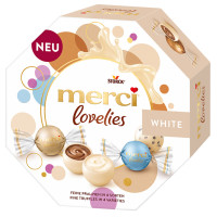 Merci Lovelies baltās šokolādes pralines 185g | Multum