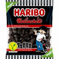 Haribo Katinchen želejas konfektes ar lakricu 175g | Multum