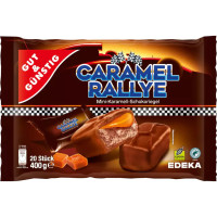 G&G Rallye šokolādes batoniņi ar karameli 400g | Multum
