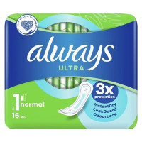 Always Ultra higieniskās paketes (Normal) 16gab | Multum