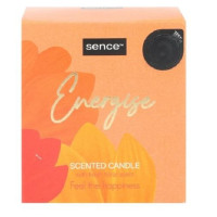 Sence Energise aromatizēta svece ar svaigu ziedu smaržu 125g | Multum