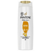 Pantene Repair Protect 3in1 - šampūns, kondicionieris + intensīvi kopjošs līdzeklis 225ml | Multum