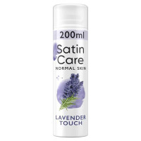 Gillette Satin Care skūšanās želeja ar lavandu smaržu 200ml | Multum