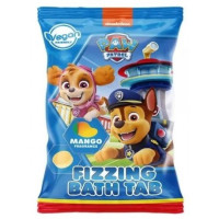 Paw Patrol ūdenī šķīstošas putojošas vannas tabletes ar mango smaržu 40g | Multum