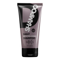 Mades Cosmetics Men atjaunojošs šampūns ar aktīvo ogli, ikdienas lietošanai, 150ml | Multum