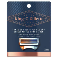 GILLETE King C skuvekļa kasetnes 3gab | Multum