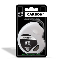 WOOM Carbon zobu diegs 30m | Multum