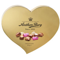 ANTHON BERG hearth gold šokolādes konfektes kārbā 155g | Multum
