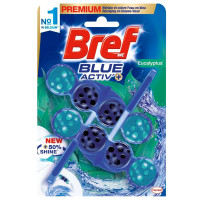 BREF Blue Activ tualetes poda bloki ar eikalipta aromātu 2x50g | Multum