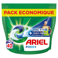 ARIEL Active 4in1 veļas mazgāšanas kapsulas 40gab | Multum