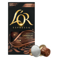 L'OR Chocolate Nespresso kafijas kapsulas (10) 52g | Multum
