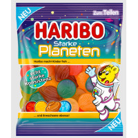 HARIBO Starke Planeten želejas konfektes 175g | Multum