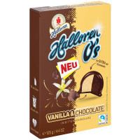 HALLOREN O's šokolādes un vaniļas garšas konfektes 125g | Multum