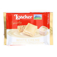 LOACKER Speciality baltās šokolādes tāfelīte White Creme 55g | Multum