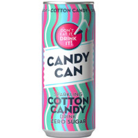 CANDY CAN Cotton Candy limonāde, bundžā 330ml | Multum