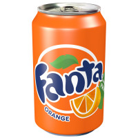 FANTA Orange, bundžā 330ml | Multum