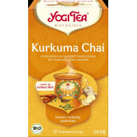 YOGI TEA tēja ar kurkumu 34g | Multum