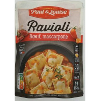 PAUL & LOUISE Ravioli ar liellopu un maskarponi 300g | Multum