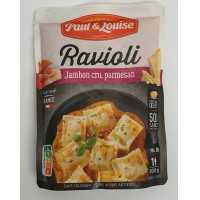 PAUL & LOUISE Ravioli ar šķiņķi un parmezānu 300 g | Multum