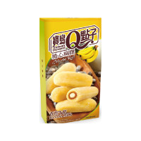Q Brand Mochi rolls ar Banānu un piena krēma garšu 150g | Multum