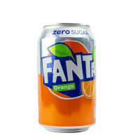 FANTA Zero Orange, bundžā 330ml | Multum