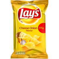 LAY'S cheese onion čipsi 175g | Multum