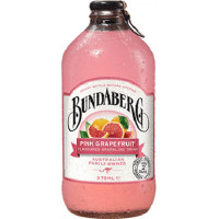 BUNDABERG Australian Pink Grapefruit limonāde, pudelē 375ml | Multum