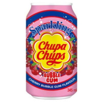 CHUPA CHUPS Cherry Bubblegum limonāde, bundžā 345ml | Multum