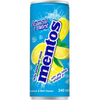 MENTOS Limonāde Lemon and mint, bundžiņa 240ml | Multum