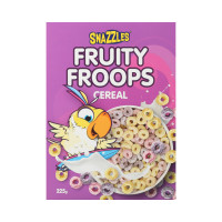 SNAZZELES Fruity Froops brokastu pārslas 225g | Multum