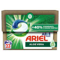 ARIEL Aloe Vera veļas mazgāšanas kapsulas 23gab | Multum