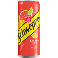 SCHWEPPES Citrus Mix, bundžā 330ml | Multum