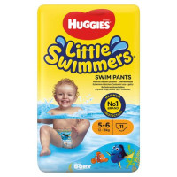 HUGGIES Little Swimmers autiņbiksītes peldēšanai #5-6, 12-18kg, 11gab | Multum